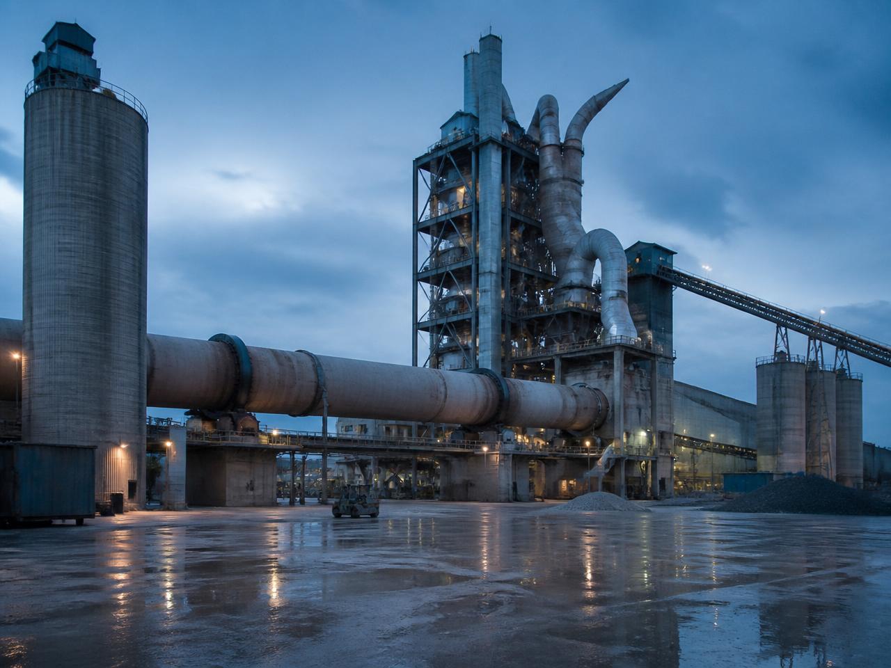 Zement – Industrieanlage