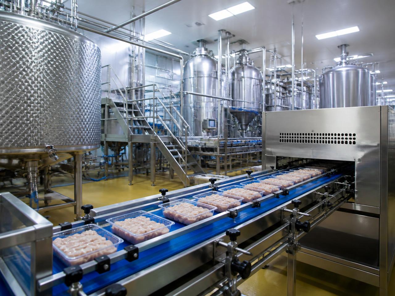 Lebensmittel – Industrieanlage