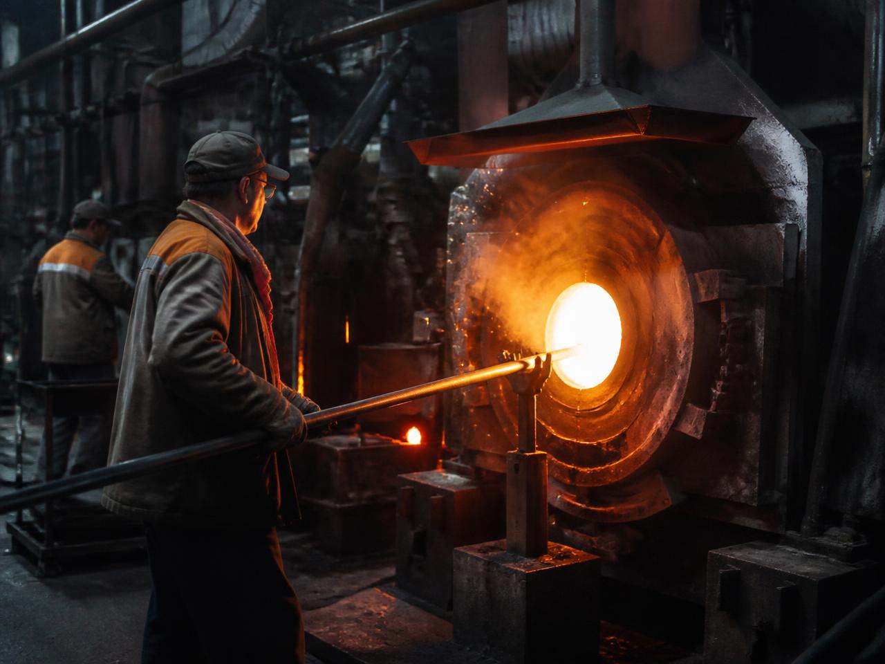 Glas – Industrieanlage