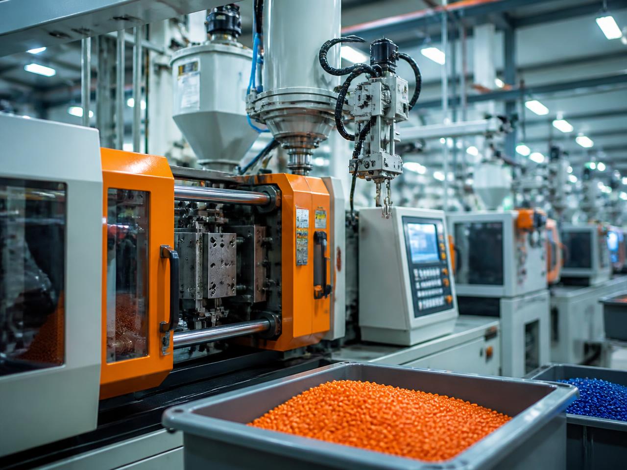 Kunststoff – Industrieanlage
